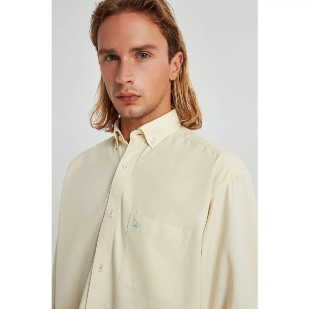 Fok - Short Placet Oversize Men Shirt