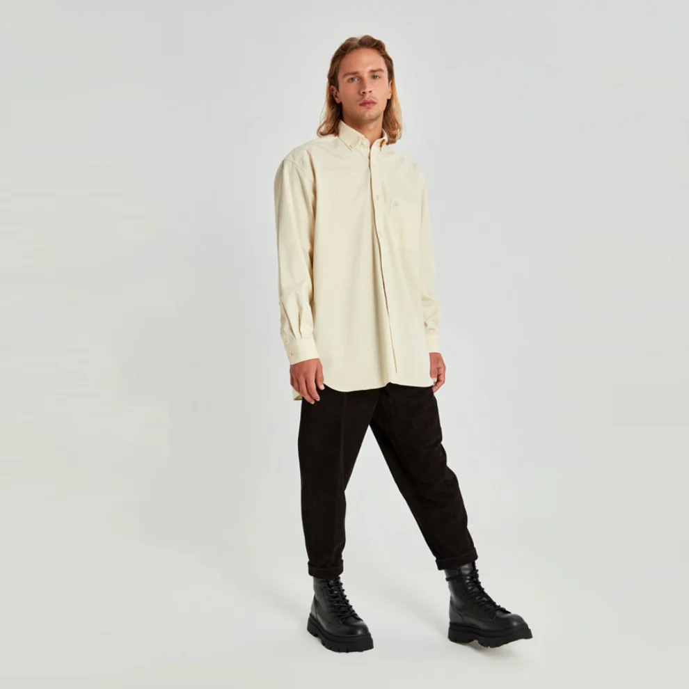 Fok - Short Placet Oversize Men Shirt