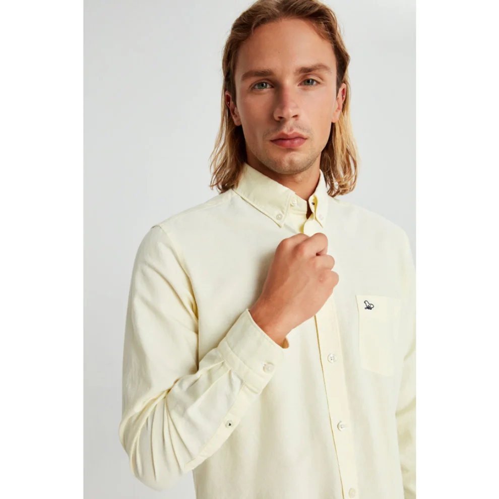 Fok - Button Down Men Shirt