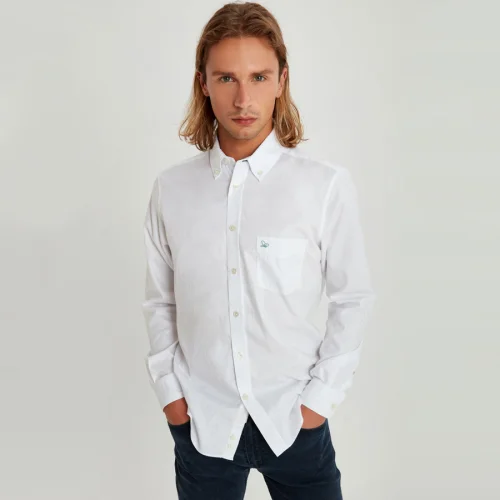 Fok - Button Down Men Shirt