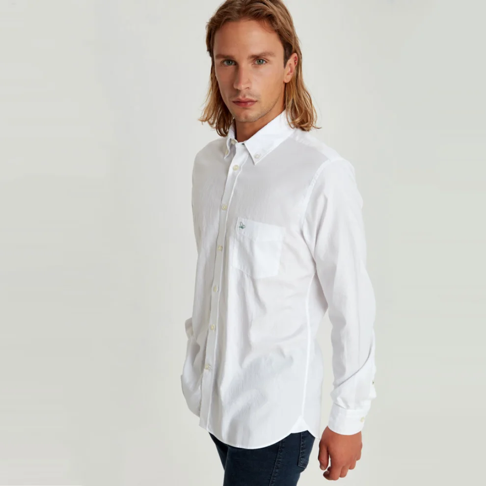 Fok - Button Down Men Shirt