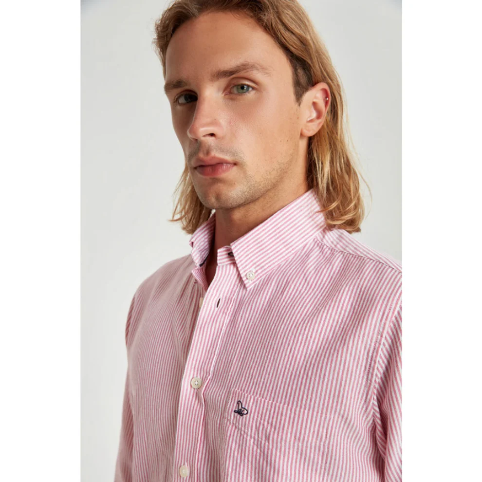 Fok - Button Down Men Shirt