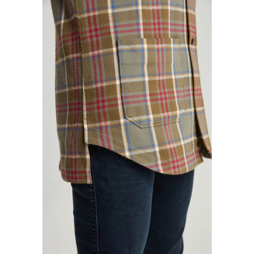 Fok - Plaid Women Shirt