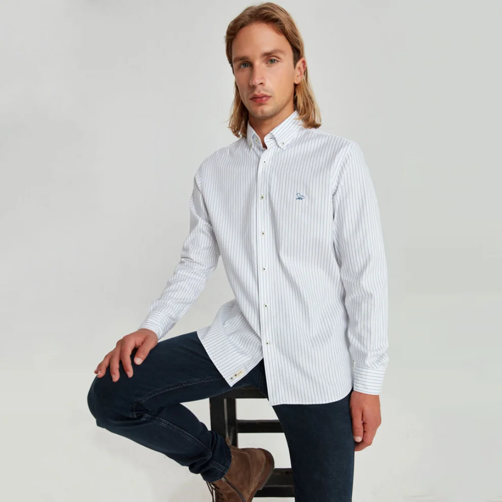 Fok - Button Down Men Shirt