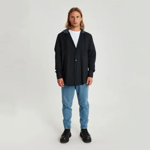 Fok - Oversized Hoodie Men Shirt