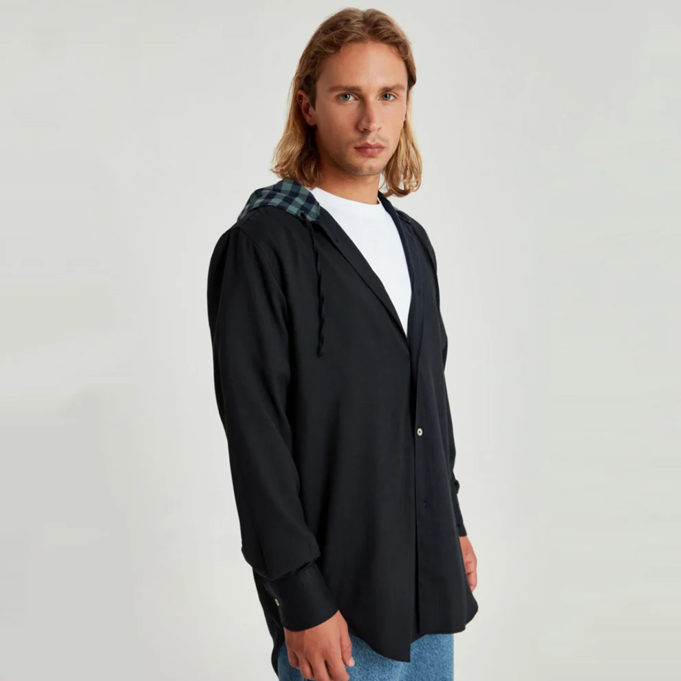 Fok - Oversized Hoodie Men Shirt