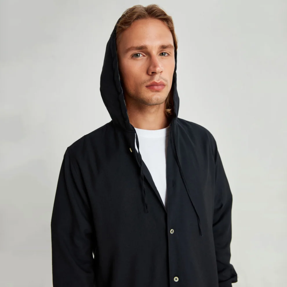 Fok - Oversized Hoodie Men Shirt