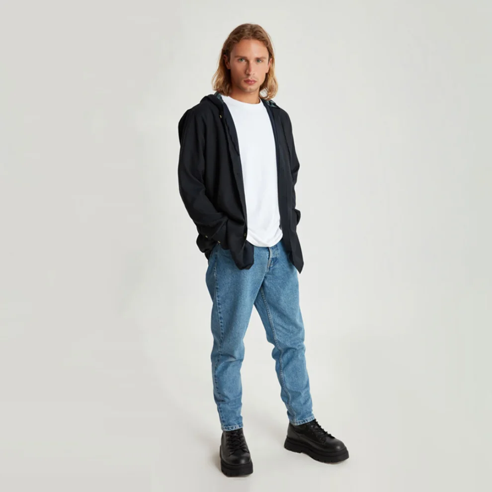 Fok - Oversized Hoodie Men Shirt