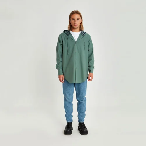 Fok - Oversized Hoodie Men Shirt