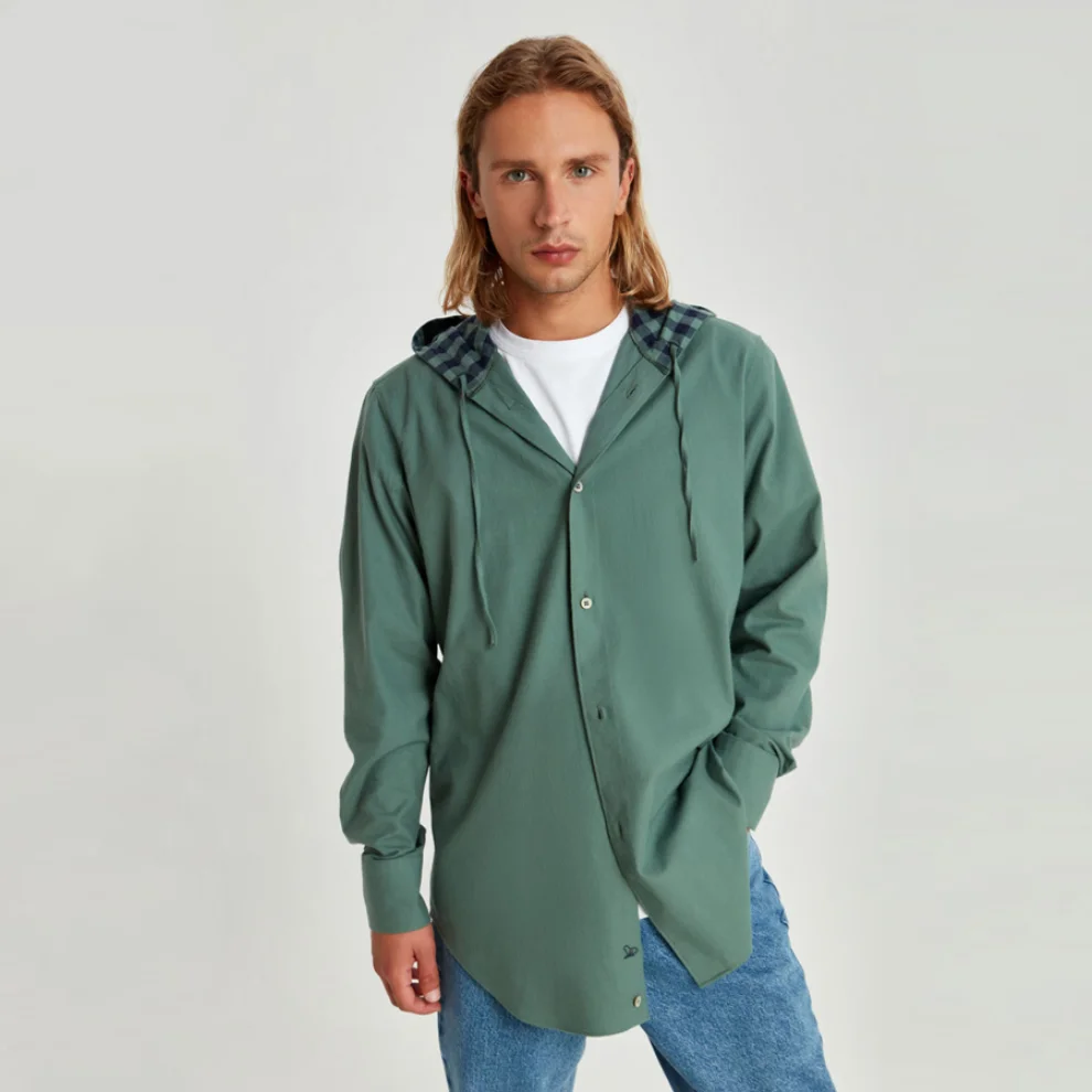 Fok - Oversized Hoodie Men Shirt