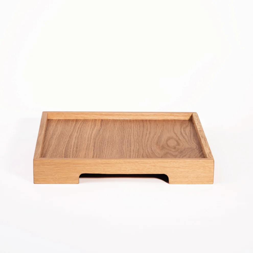 Ananas Woodworking - Edge Oak Tray