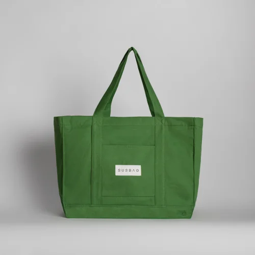 Susbag - Avocado Middle Tote Çanta - I