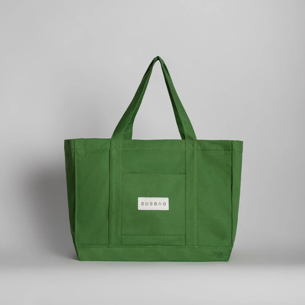 Susbag - Avocado Middle Tote Bag - I