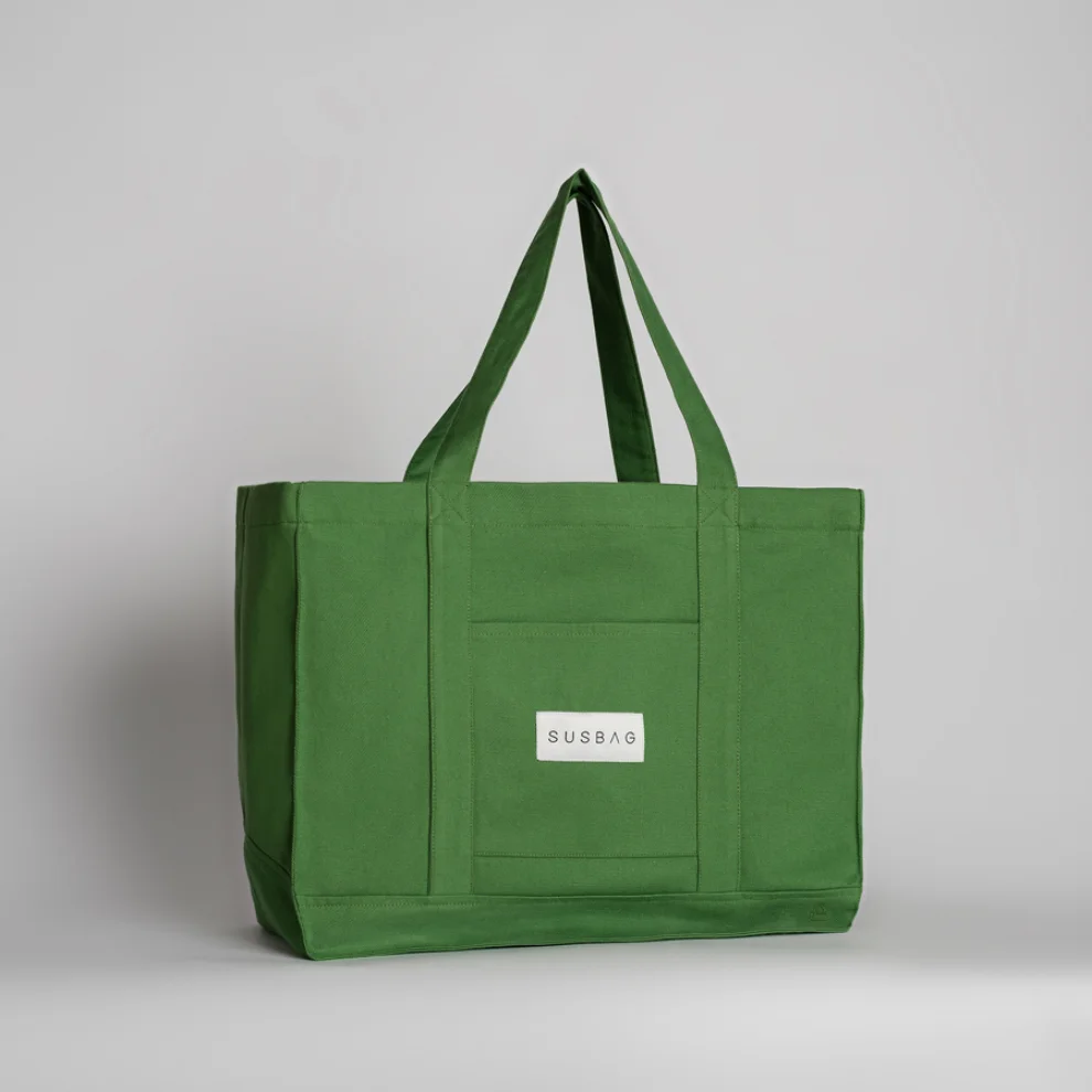 Susbag - Avocado Middle Tote Bag - I