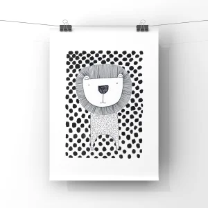 The Lion Art Print