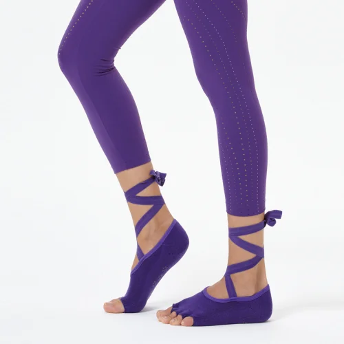 Nui Yoga - Strappy Yoga & Pilates Sock