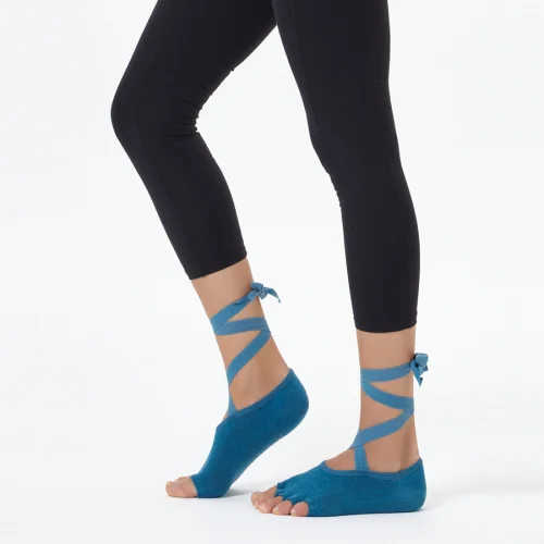 Nui Yoga - Strappy Yoga & Pilates Sock