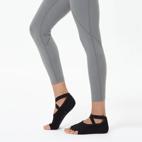 Nui Yoga - Cross Strap Yoga & Pilates Sock