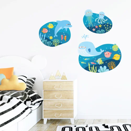 Jüppo - Underwater World Wall Sticker - Big Board