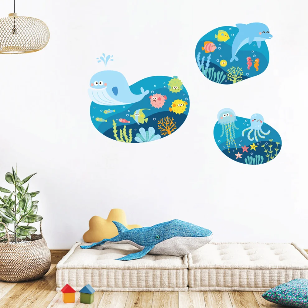 Jüppo - Underwater World Wall Sticker - Big Board