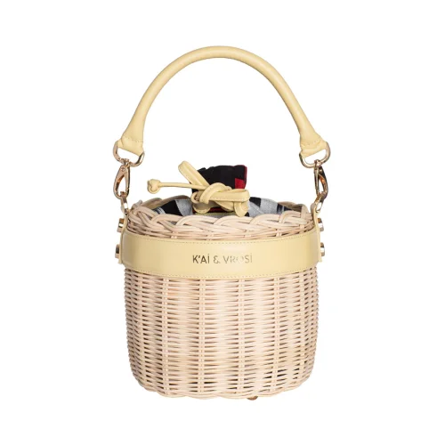 Kai & Vrosi - Okordule Handmade Wicker Basket Bag