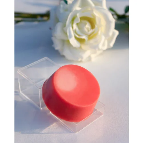 Soapy Cosmetics - Vegan Ruby Wild Rose Nourishing Facial Soap - Sensitive And Dry Skin