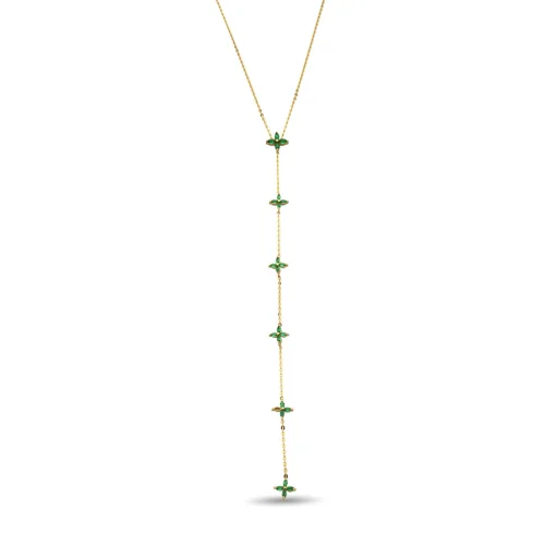 Larissa Jewellery - Clover Gold Necklace