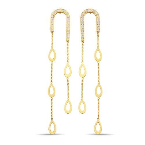 Larissa Jewellery - Drop with Chain Earring