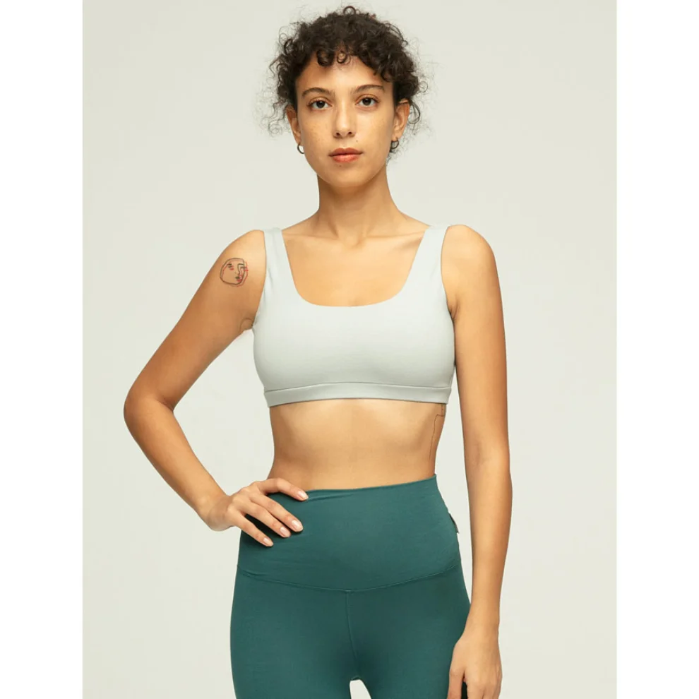 Ayma Active - Organic Cotton Low Back Bra