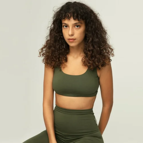 Ayma Active - Organic Cotton Low Back Bra