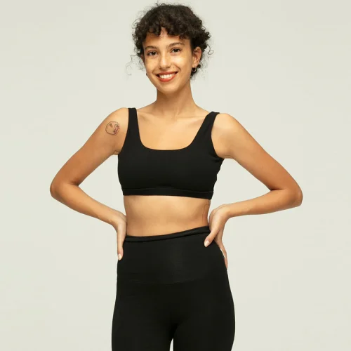 Ayma Active - Organic Cotton Low Back Bra