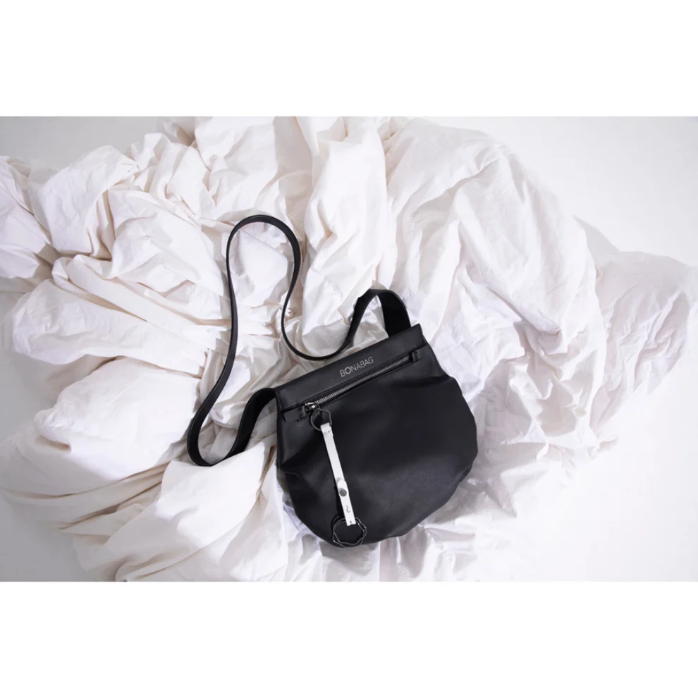 Bonabag - Micro Swagger Black & White Bag