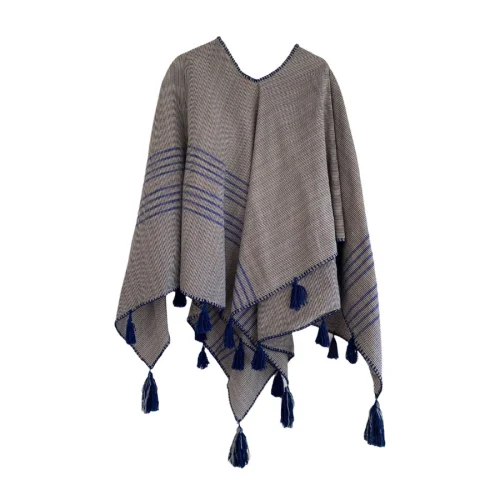 Saye Artisan - Pompom Poncho