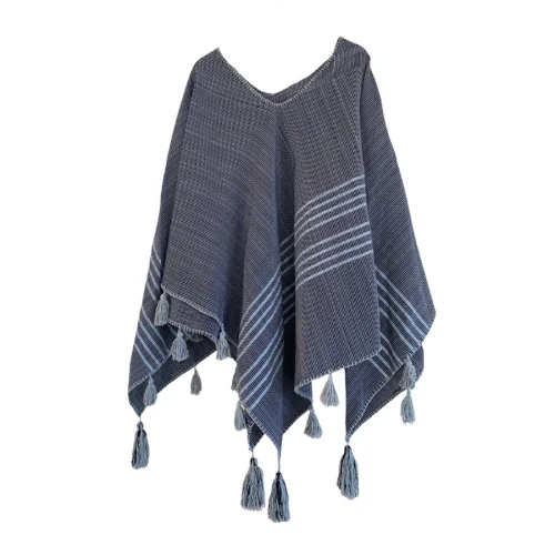 Saye Artisan - Pompom Poncho