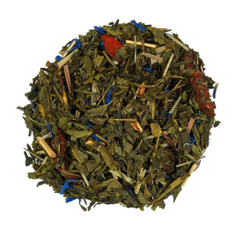 Tea Co. - Sencha Gojiberry - Go Jiberry Ve Limon Otlu Yeşil Çay 50 Gr