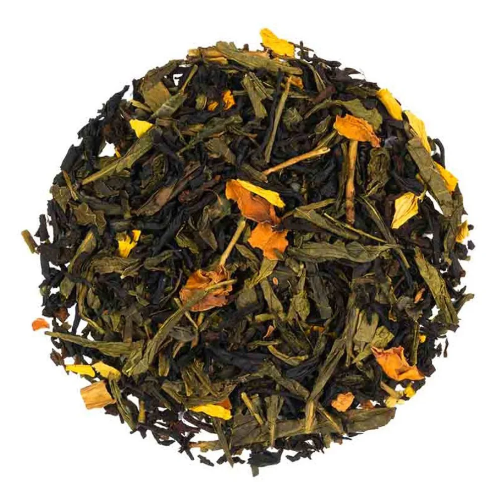 Tea Co. - Emperors 7 - Nektarinli Siyah Ve Yeşil Çay Karışımı 50 Gr