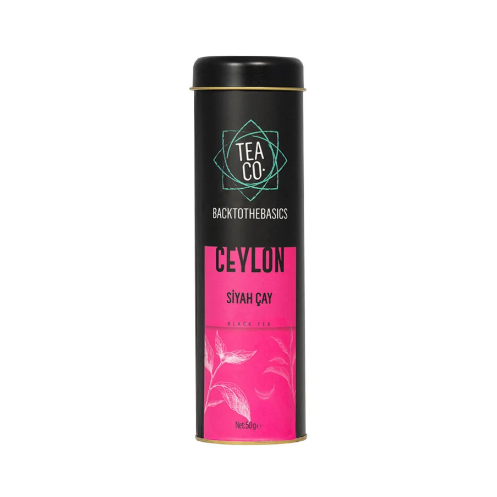 Tea Co. - Ceylon - Black Tea 50 Gr