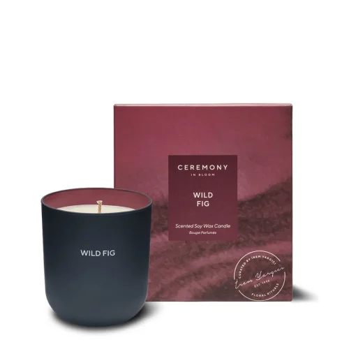 Ceremony In Bloom - Wild Fig Scented Soy Candle