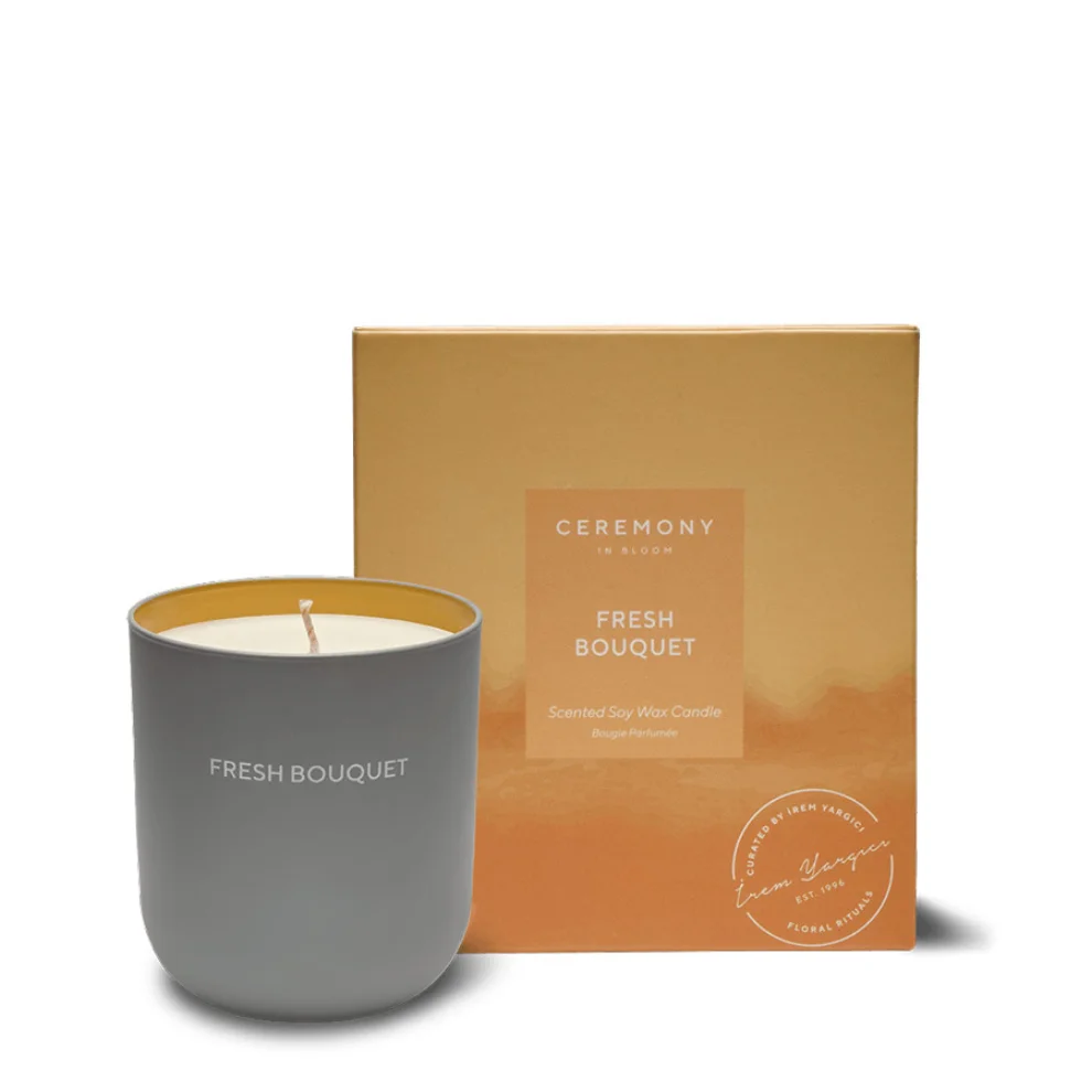 Ceremony In Bloom - Fresh Bouquet Scented Soy Candle