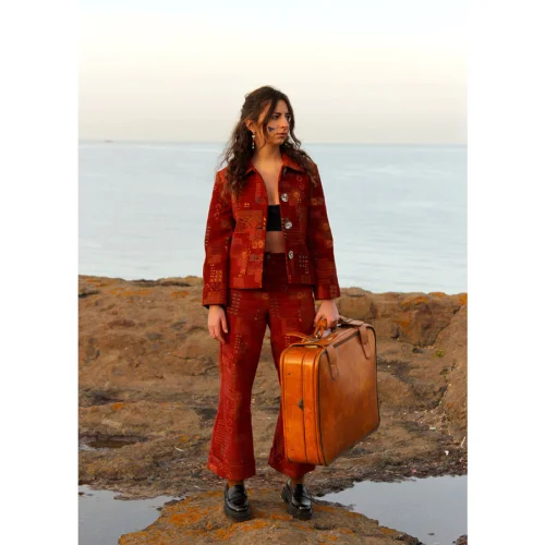 Atelier Tenera - Molly Funky Reddish Jacket