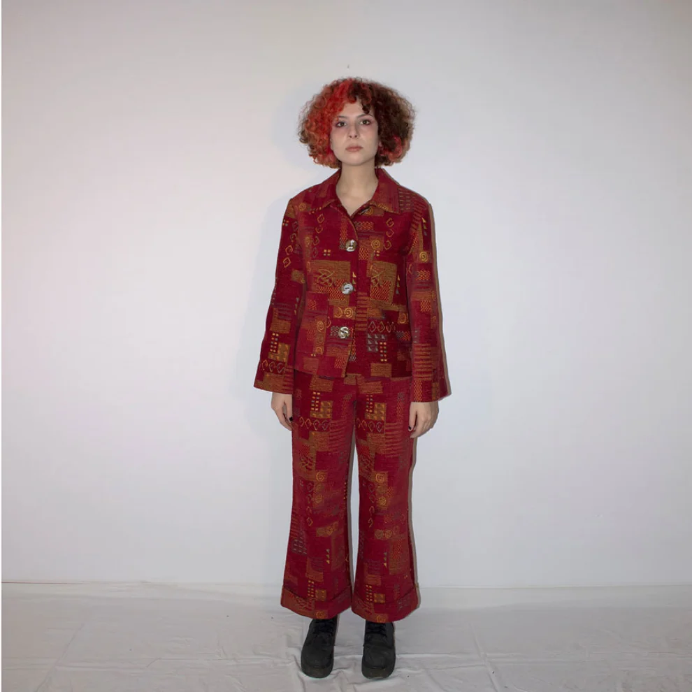 Atelier Tenera - Molly Funky Reddish Jacket