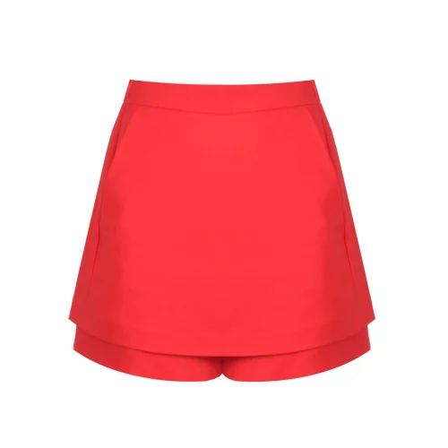 Luxez - Mary Satin Short Skirt