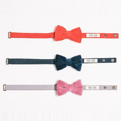 Mons Bons - Velvet Bow Tie