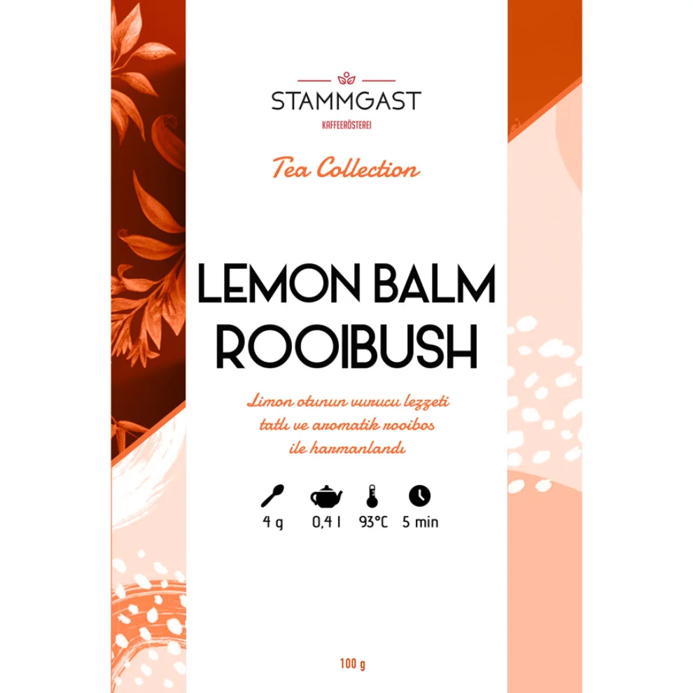 das Stammgast - Kaffeerösterei - Lemon Balm Rooibush Çay