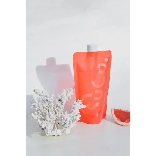 SuCo - Coral Paper Water Bottle - 600 ml.