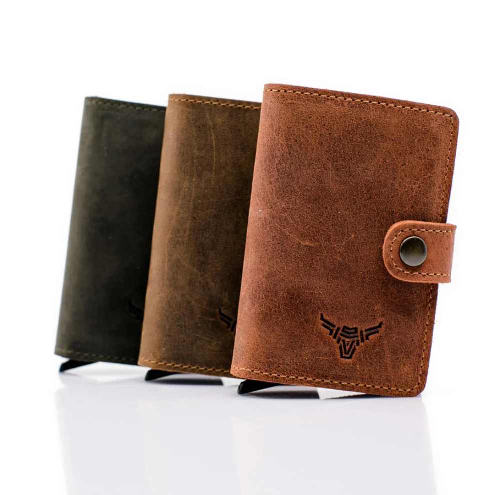 Organicraft - Leather Mechanical Cardholder