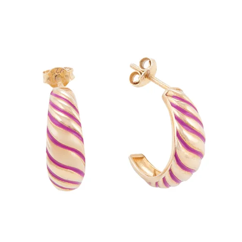 Duygu Nişancı Jewellery - Purple Bonbon Earring