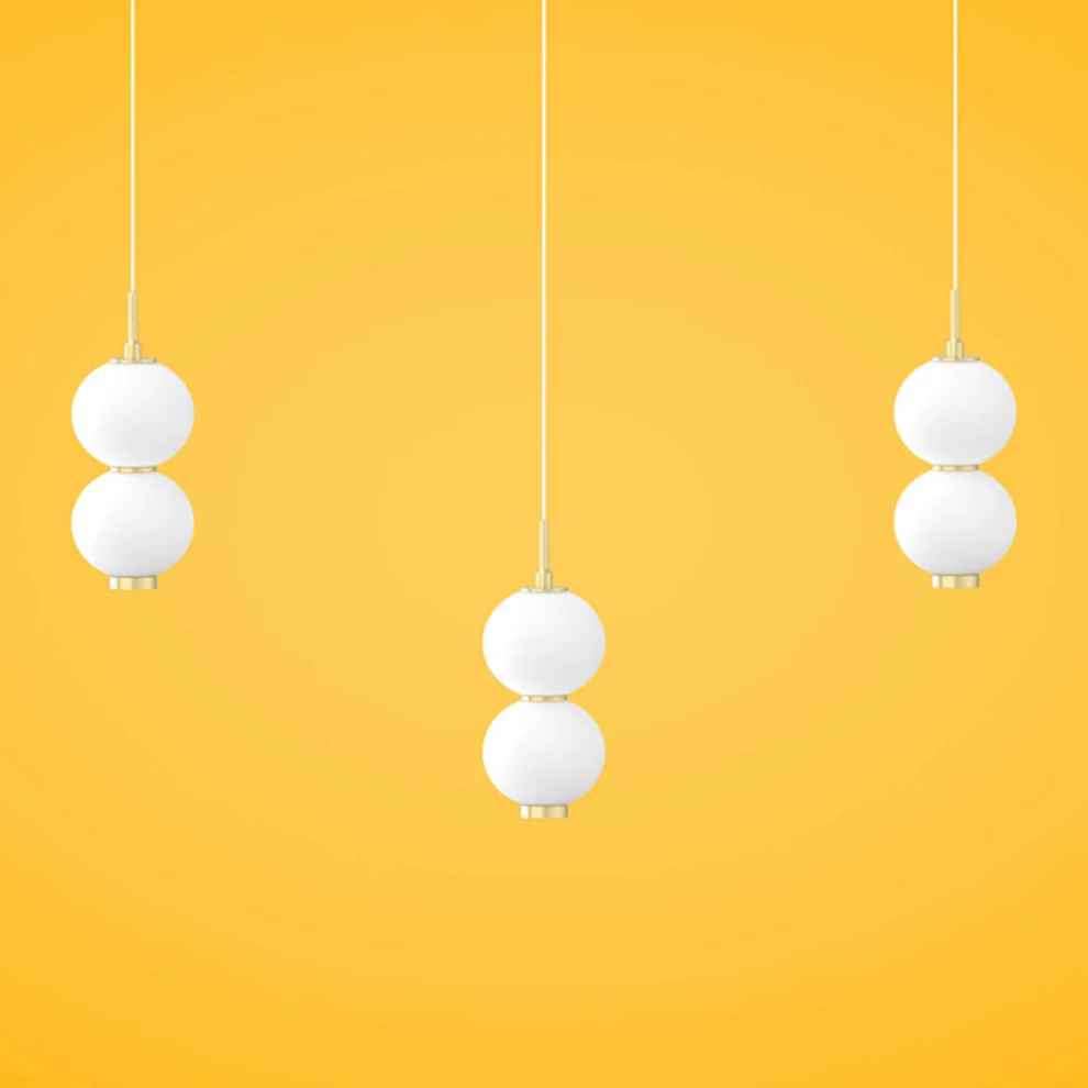 Atolye Aydınlatma - Bonbon Triple Pendant Lighting