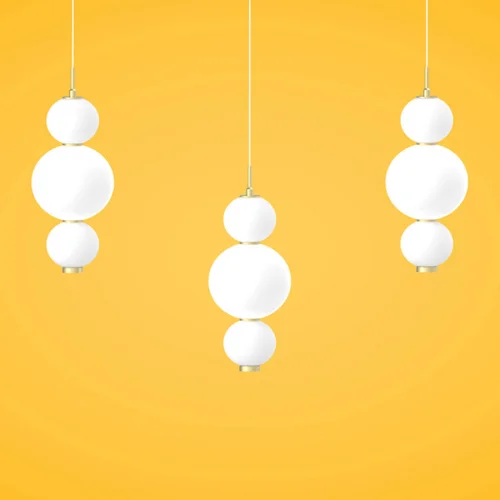 Atolye Aydınlatma - Bonbon Triple Pendant Lighting