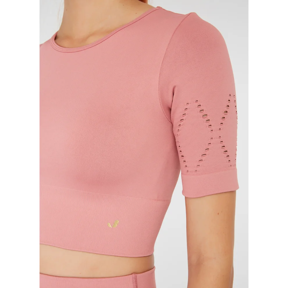 Jerf - Naples Short Sleeve Crop Top Econyl